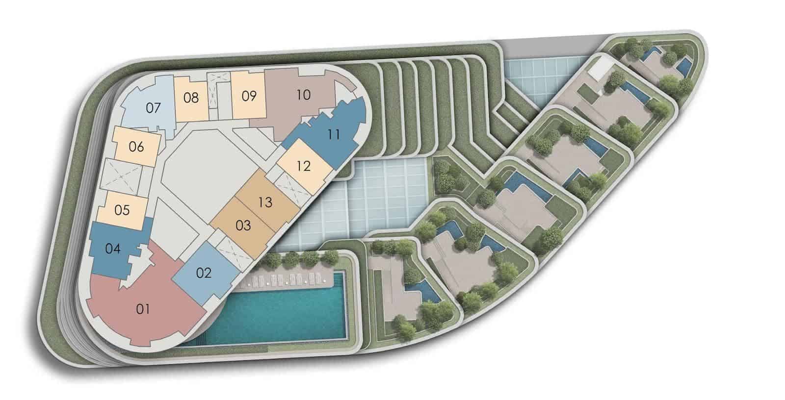 Newport Residences Site Plan L23-L33